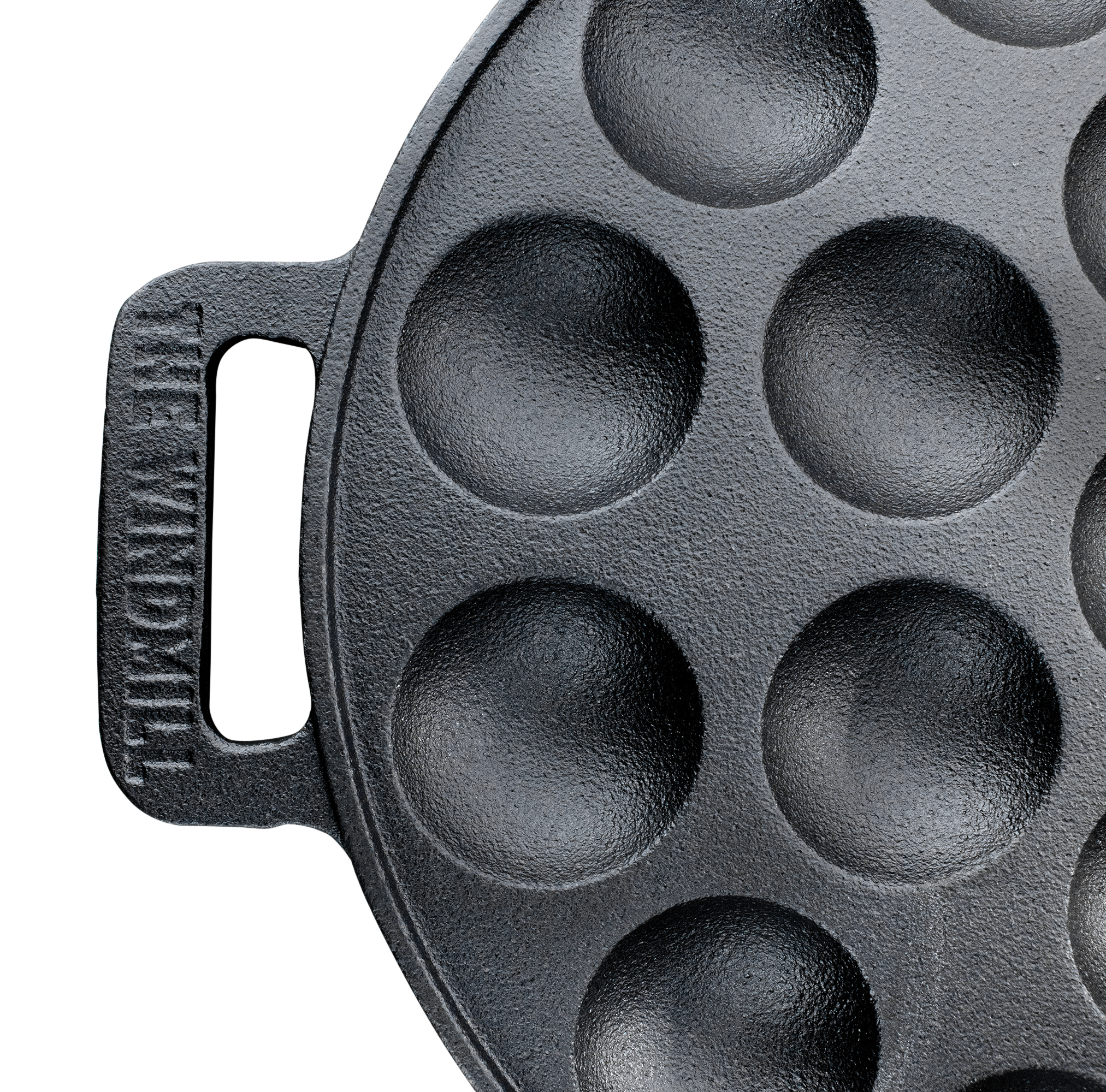 The windmill Poffertjespan Close up