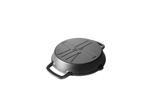 Skillet L met 2 handvatten bodem